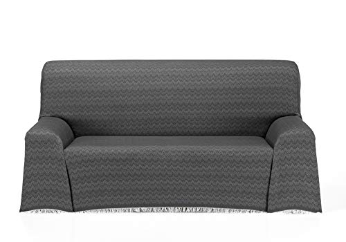 Cardenal Textil Regina Foulard Multiusos, Negro, 180x290 cm