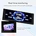 Thermalright Trofeo Vision LCD AIO Display 6.86” PC Monitor, USB Type-C Screen for Real-Time Hardware Monitoring, with Preset & DIY Themes for Gaming PC Case/CPU Cooler(Black)