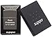 Zippo Personalized Custom Engraved Lighter, Black Ice Finish