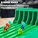 Horse Race Board Game, Desktop Derby 6-Horse Racing Game for Adult Fun, 2024 Mini Portable Table Games Electronic Horse Racing Game, Tabletop Games for Family Party Entertainment Games