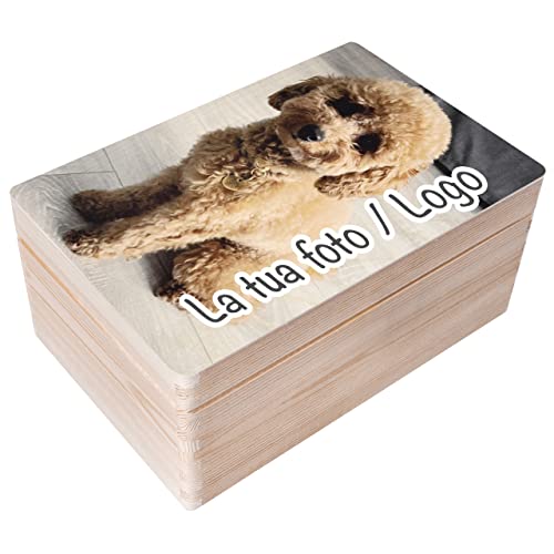 Creative Deco Foto Personalizzata Idea Regalo Scatola di Legno |