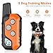 Piouns Shock Collar for Dogs, IP67 Waterproof Dog Training Collar with Remote, 3 Training Modes with Beep, Vibration, and Safe Static, Rechargeable for Large Medium
