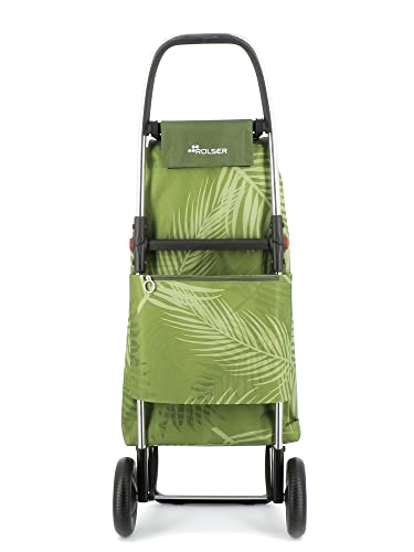 Klappbarer Einkaufstrolley Rolser I-Max Costa Rica 2 Räder - Kaki – Bild 5