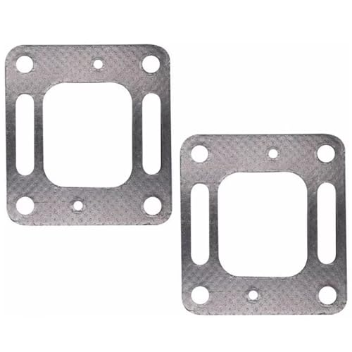 Image of MARKGOO Exhaust Elbow Riser Gasket Restrictor 4 PCS for MerCruiser Stern Drive and Inboard Engine V6 V8 GM 4.3L 5.0L 5.7L 6.2L 7.4L 8.2L Sierra 18-0897 27-863724 860233 41813 99208A1