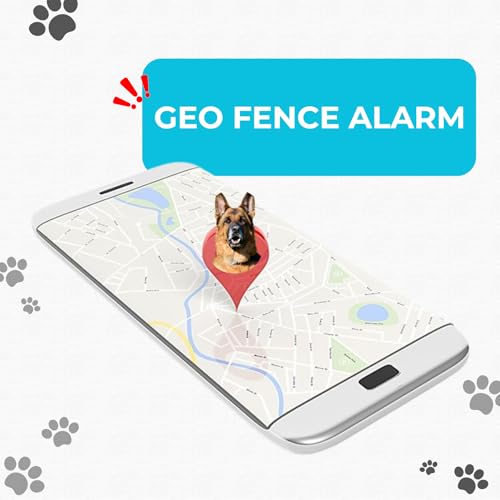 Image of FETACA Smart 4G Pet GPS Tracker Free 12 Month 4G Data SIM and App Subscription for Dogs, Adult Cats, and Other Animals | Real-Time Tracking with Geo-Fencing and Alerts | Lightweight Design