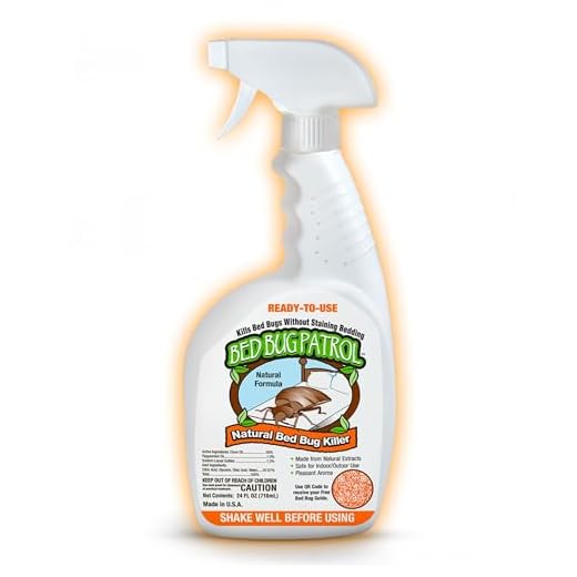 Bed Bug Patrol - Bed Bug Natural Spray Treatment - 24oz, Natural & Non-Toxic, Child & Pet Safe. Recommended for Vehicles, Home, Mattresses & Furniture.