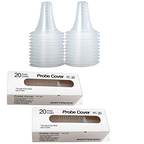 500pcs-Ear Thermometer Probe Covers/Refill Caps/Lens Filters for All Braun Thermometer Models and Other Types of Digital Thermometers Disposable