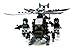 Battle Brick Ah-6 Little Bird w/Troop Pack Collectible Custom Set