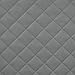 Ch.Cabanski Microfaser Velour gesteppt Meterware Polsterstoff Wildleder Möbelstoff (Grau)