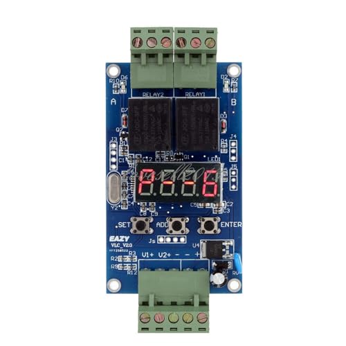 Minh NAM Tool Part for Programmable Relay Control Board Cycle Delay Timer Switch Module DC 12V