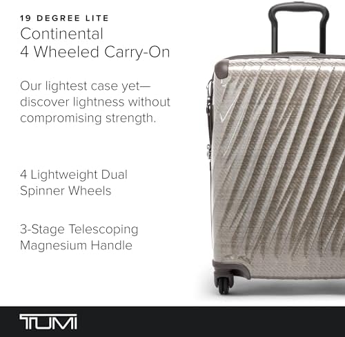 TUMI 19 Degree Lite 대형 기내용, 55.24cm, 티타늄 그레이 — 사진 2