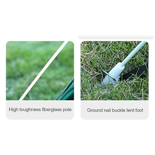 Carpa plegable portátil para camping 2 personas miniatura 6