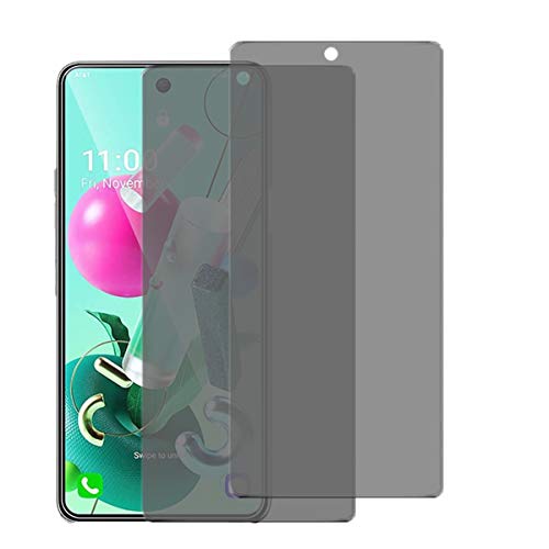 Protecteur d'écran LG K92 5G en verre trempé anti-espion pour sécuriser vos trajets en transport