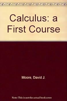 Paperback Calculus: a First Course Book