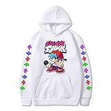 Friday Night Funkin Pull à capuche unisexe pour adulte Pull décontracté à manches longues pour fans de jeux vidéo, Type 4, XXL