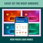 WiZ Connected 60W A19 LED Smart Light Bulbs - Connects to Your Wi-Fi - E26 Smart Bulb - Control with Voice or App + Activate with Motion - Matter Compatible - 1 Pack - Image 5