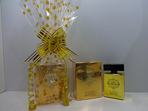 Glory Cosmetics Gold Fortune Pour Homme Eau De Toilette For Men Gift Hamper (Sensational Fragrance),100 Milliliters,O8-F9NX-H727