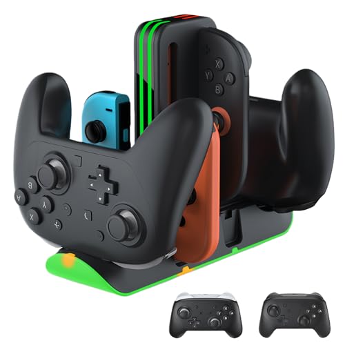 Amazon.co.jp: Switch 2 Joy Con用 充電スタンド【2026新登場-10 in 1