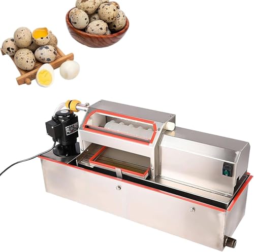 Peladora de huevos de codorniz de 25W y 70 kg/h con ciclo de agua 2