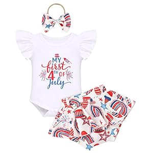 IMEKIS Baby Girls 1st Birthday Outfit Sunflower Peach Romper Ruffled Shorts Headband Set for Cake Smash Photo Shoot