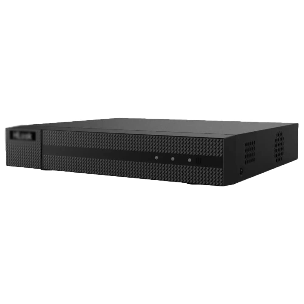HiLook DVR-204Q-M1 4 Channel Surveillance DVR Security Video Recorder for Analog HDTVI/AHD/CVI/CVBS/IP CCTV Camera System, Smart Human/Vehicle Detection, Remote Viewing, NO HDD