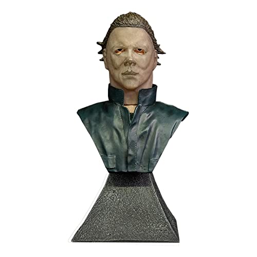 Trick Or Treat Studios Halloween II Mini Bust Michael Myers Black/Grey/Blue, Hand Painted, 100% Polyresin, in Collector's Box