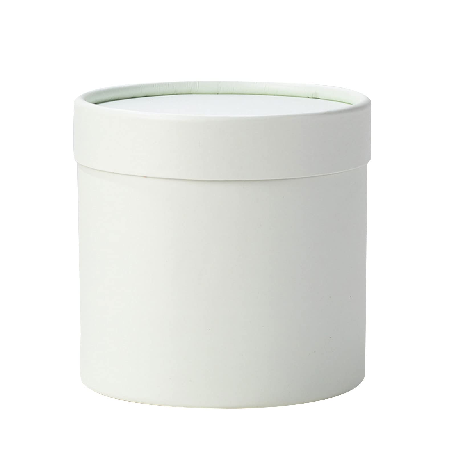 OSNIYAW Roses Flower Box Round Cardboard Boxes for Gifts Candy Chocolate Packaging Arrangement Wedding Centerpiece Decoration Boxes for Arrangements Round Black for Centerpiece