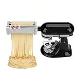 Aiuto in cucina: materiale di alta qualità, rullo di lunghezza 5,51 che consente di realizzare pasta larga con uno spessore di 6,3 mm, aiutandovi a preparare la pasta fresca a casa in modo facile e veloce.