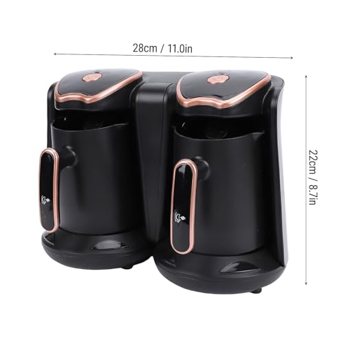 Cafetera Turca Eléctrica con Doble Olla y Control de Temperatura 500 mL miniatura 2