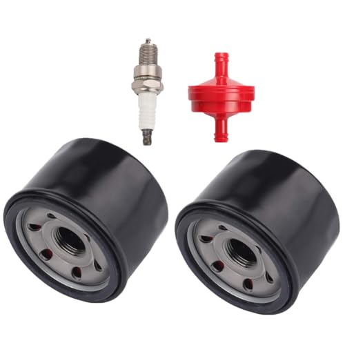 Dylawnio 951-12690 751-12690 Oil Filter 2 Pack for Cub Cadt MTD XT1 XT2 Craftsman LT1500 T1000 R1000 Troy-Bit TB30R TB42 TB30 4P90HU 4P90HUA 4P90HUB Mower Replace 751-11501 951-11501 951-15362