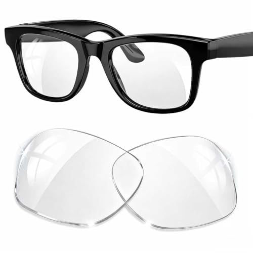 Replacement Lenses for Ray-Ban Meta Smart Glasses Gen 2/1/Wayfarer RW4006/4008/RW4012, 53mm Large/50mm Regular, Anti-Scratch by pupvus - Used condition - US$13.06