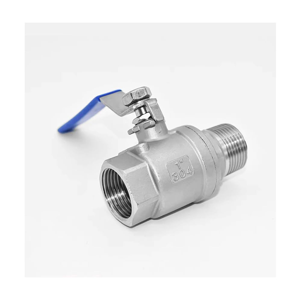 Zawór Kulowy Z Gwintem BSP 1/2", 3/4", 1", 1-1/4", 1-1/2", 2". Konstrukcja SS304. Do Linii Wodnych I Powietrznych. 1 Szt(2")