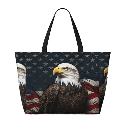 Beach Bag for Women Art colorful Chicken Beach Tote Bag Foldable Pool Bags with Zipper Gym Bags4