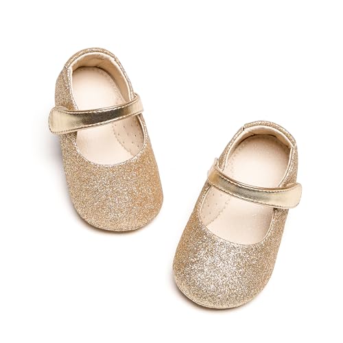 Image of PHIRAMIN Toddler Girl Mary Jane Dress Shoes-Little Girl School Uniform Shoes for Wedding Party