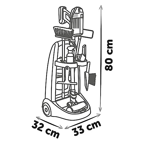 Smoby Rowenta Chariot Menage + Aspi Balai - vue 7
