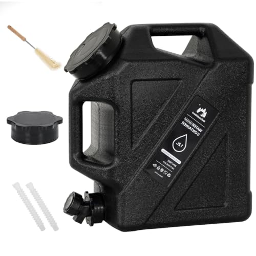 Jarra de Agua para Camping, Negro, 3.2 Galones miniatura 1