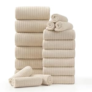 18 Piece Family Bath Towel Set Incl...