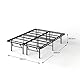 Zinus SmartBase Bett 140x200 cm - Höhe 35 cm - Ideal für ein Gästebett - Stauraum unter dem Bett - Schwarz