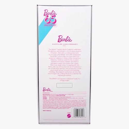 Image of Barbie Sapphire Anniversary Fashion Model Collection Doll