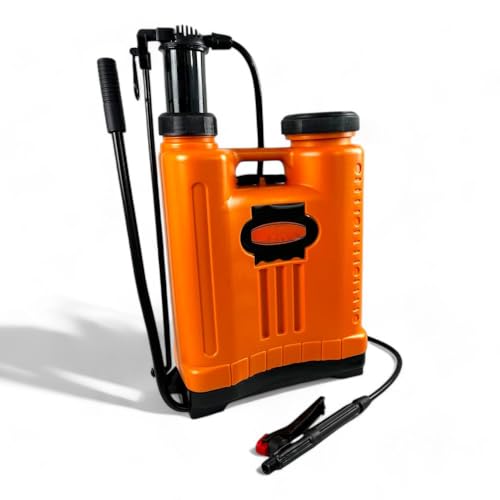Briconess.com Pompa irroratrice a spalla 12 litri manuale con azionamento a leva