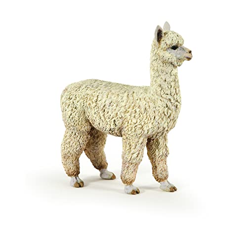 Papo - Statuetta Alpaca Realistica - 3 Anni + - Collezione La Vita Selvaggia - Gioco Educativo Animali di Montagna - Idea Regalo Giocattolo Bambina Bambino