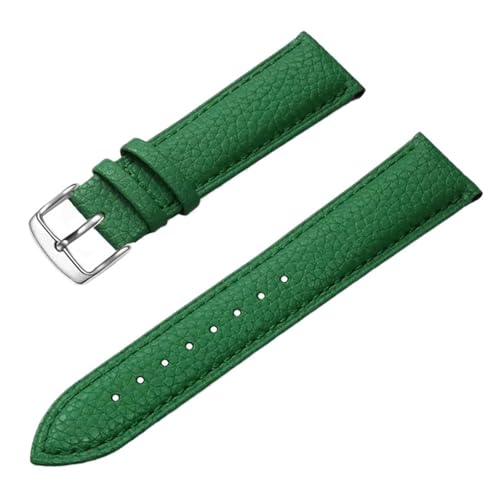 Bracelet de montre en cuir véritable 12mm à 22mm confortable contre les irritations