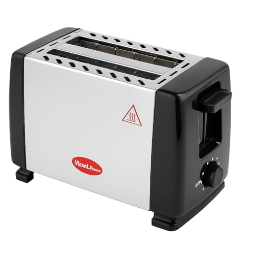 Lista de tostadora de pan baratos 7 Tostadora 2 Rebanadas de Acero Inoxidable 700W, Control de Tostado, Función Stop, Auto Apagado, Bandeja de Migas, Diseño Compacto para Cocina...