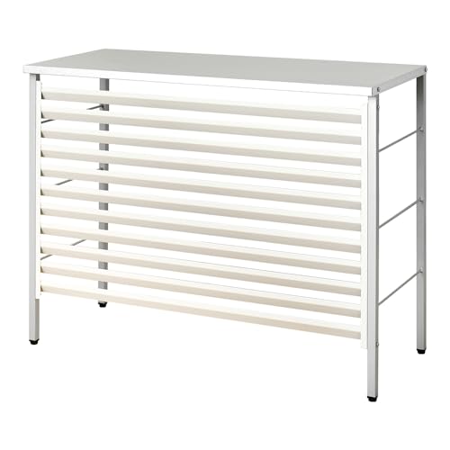 新ルーバー室外機カバー 標準サイズ用 (アイボリー)