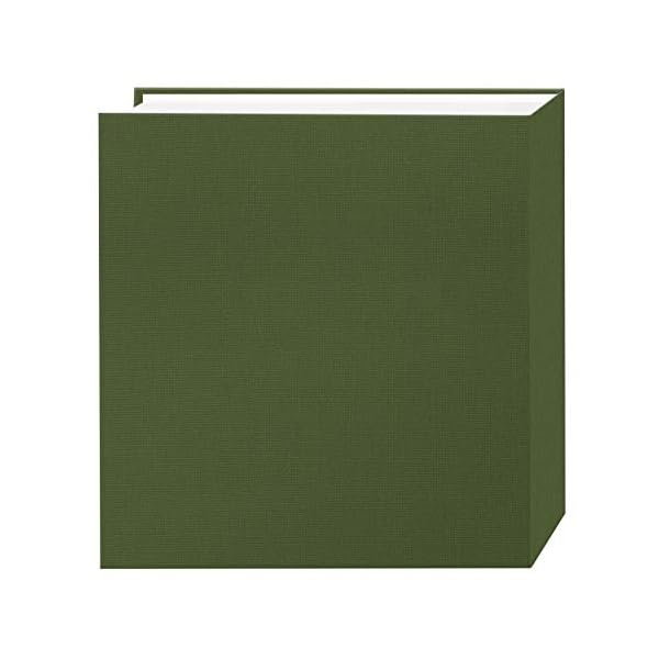 Pioneer 100 Pocket Stoff Rahmen Cover Foto Album, Kräuter-Grün – Bild 3