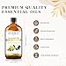 EUQEE Honeysuckle Essential Oil 118ml Pure Honeysuckle Oil Premium Essential Oil - with Glass Dropper Great for Diffuser, DIY Soap, Candle Making - 4Fl. OZ