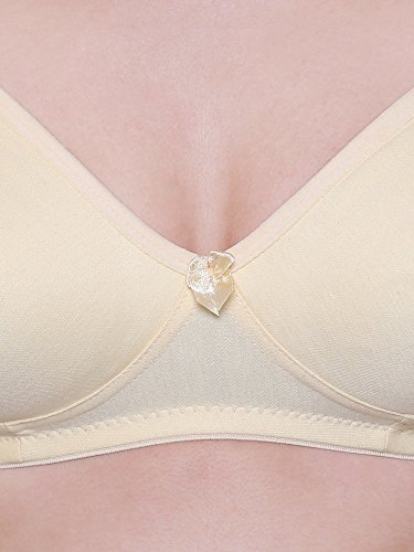 Image of INNER TOUCH Women's Cotton Non-Padded Wire Free Regular Bra