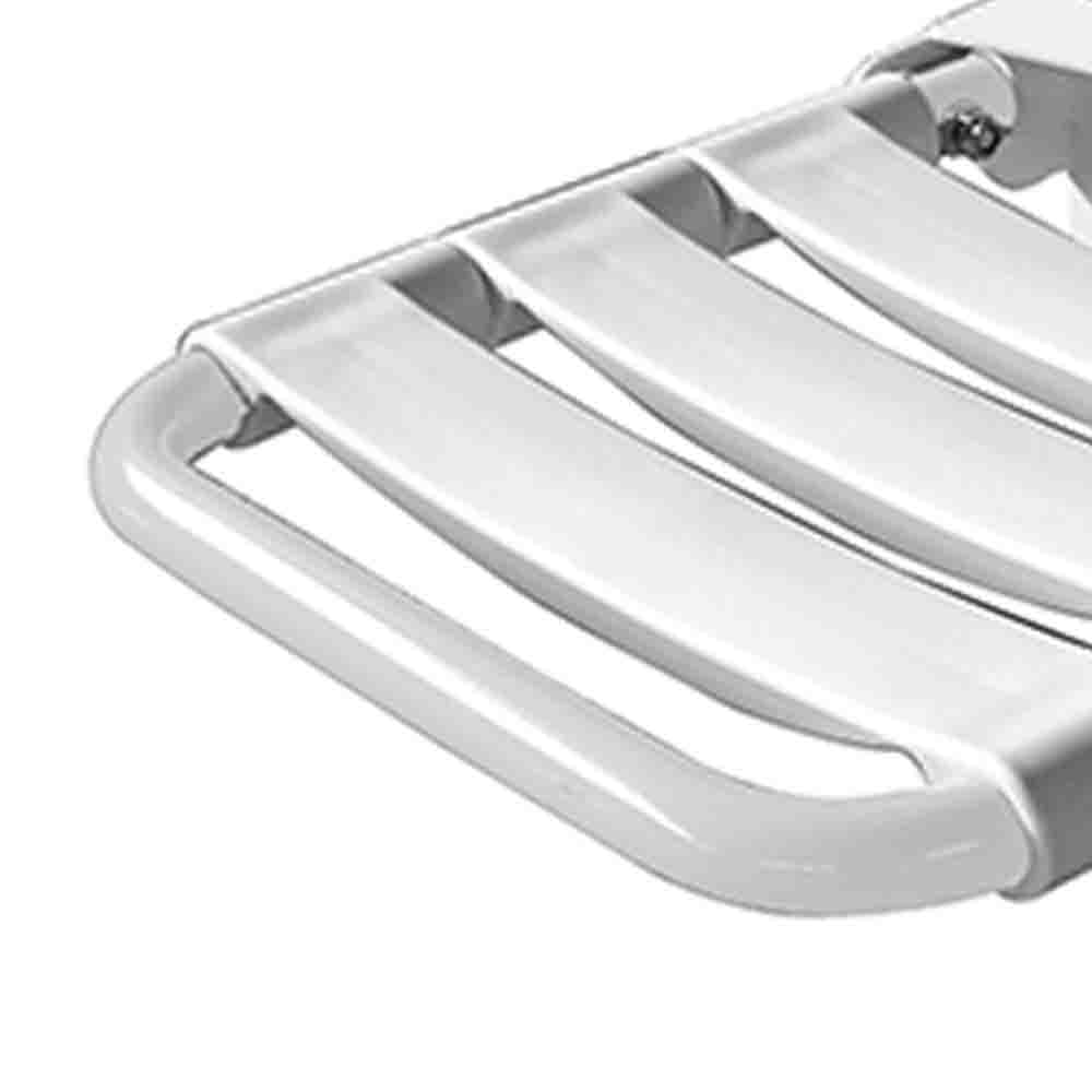 GOMAN SEDILE PER DISABILI RIBALTABILE CON RIVESTIMENTO BIANCO ANTIBATTERICO