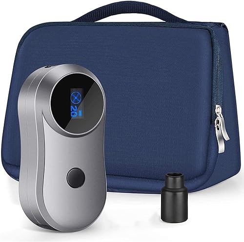 Máquina De Limpieza CPAP,Paquete De Máquina Limpiadora Y Desinfectante,Paquete De Desinfectante CPAP Recargable Portátil Con Bolsa Desinfectante For Mascarilla Y Adaptadores De Manguera Calefaccionada