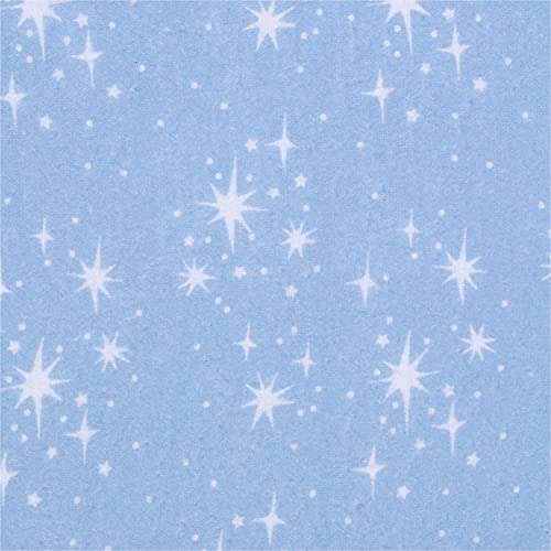 Image of Gerber Boys Newborn Infant Baby Toddler Nursery 100% Cotton Flannel Receiving Swaddle Blanket, Space Blue, Pack of 5